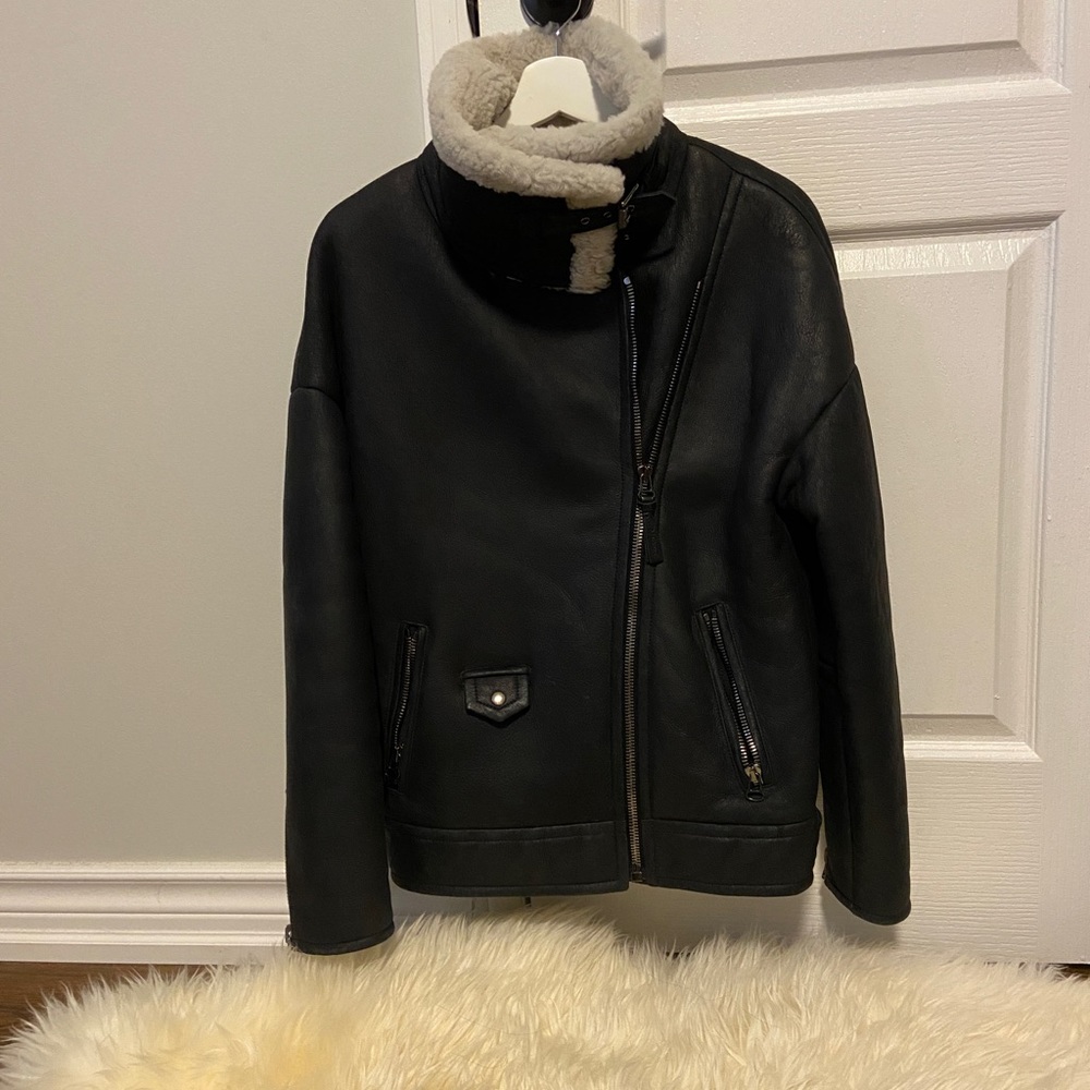 Mackage Shearling Jacket - Picture 2 of 9